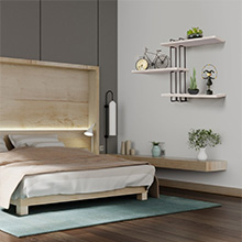 wall shelves in bedroom product details