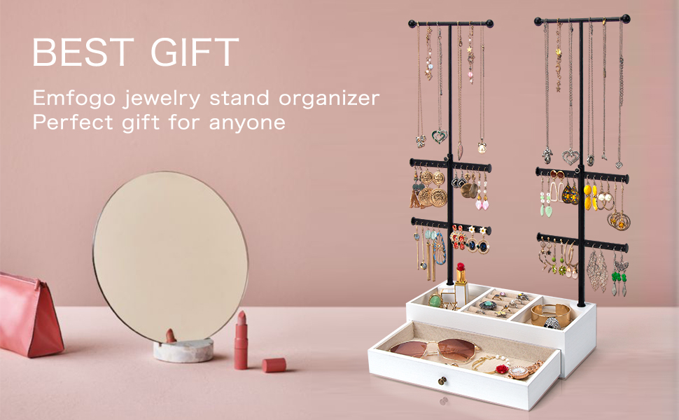 Emfogo Jewelry Organizer Tree Stand product details