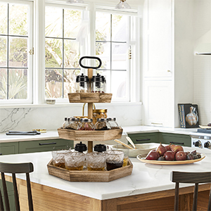 Kitchen Tiered Tray Stand product details