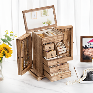 wooden jewelry box for women product details