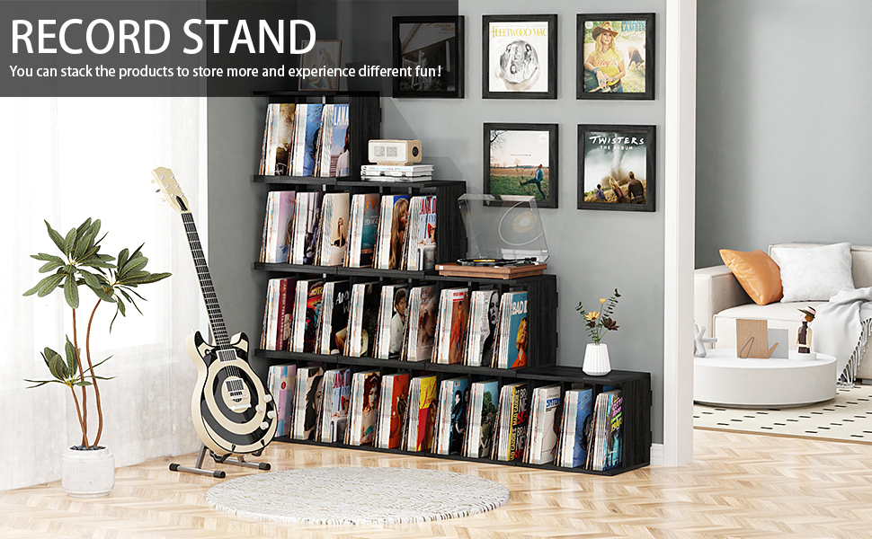 record stand product details