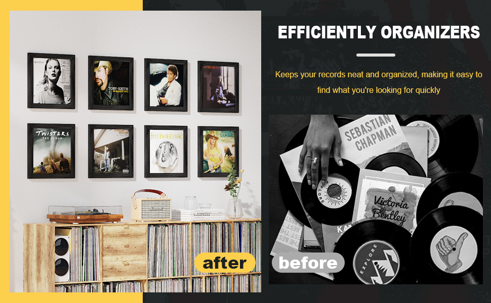 Marco de vinilo product details