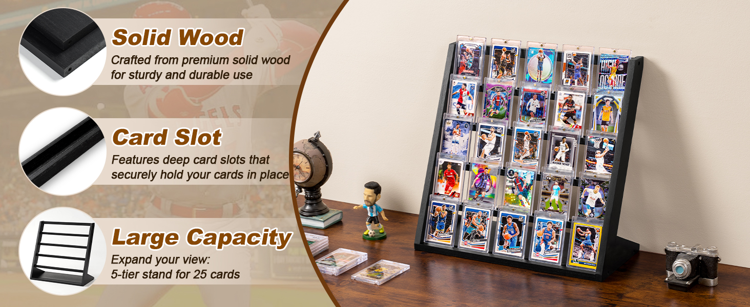trading card display stand product details