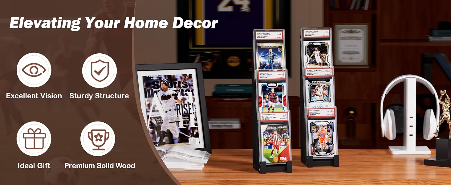 trading card display stand product details