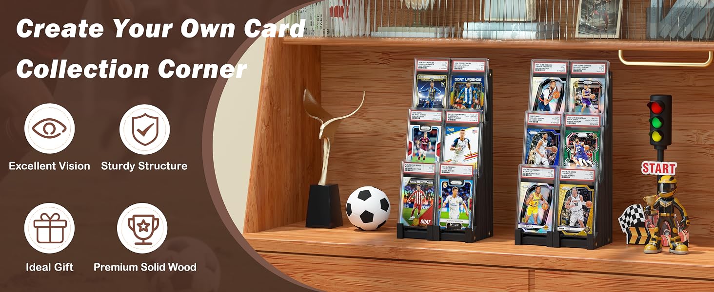 trading card display product details