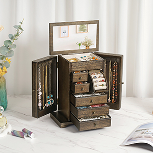 wood jewelry box for women product details