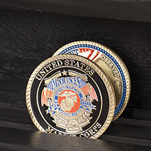 military coin holder display product details