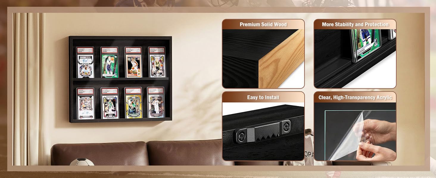 graded card display product details