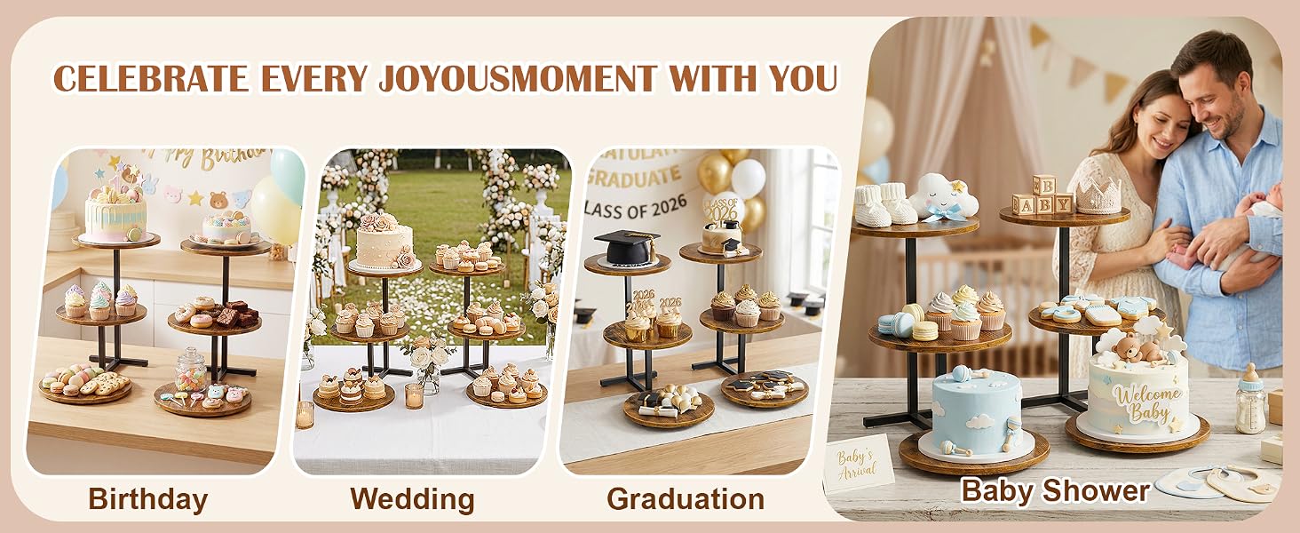 tiered display stand product details