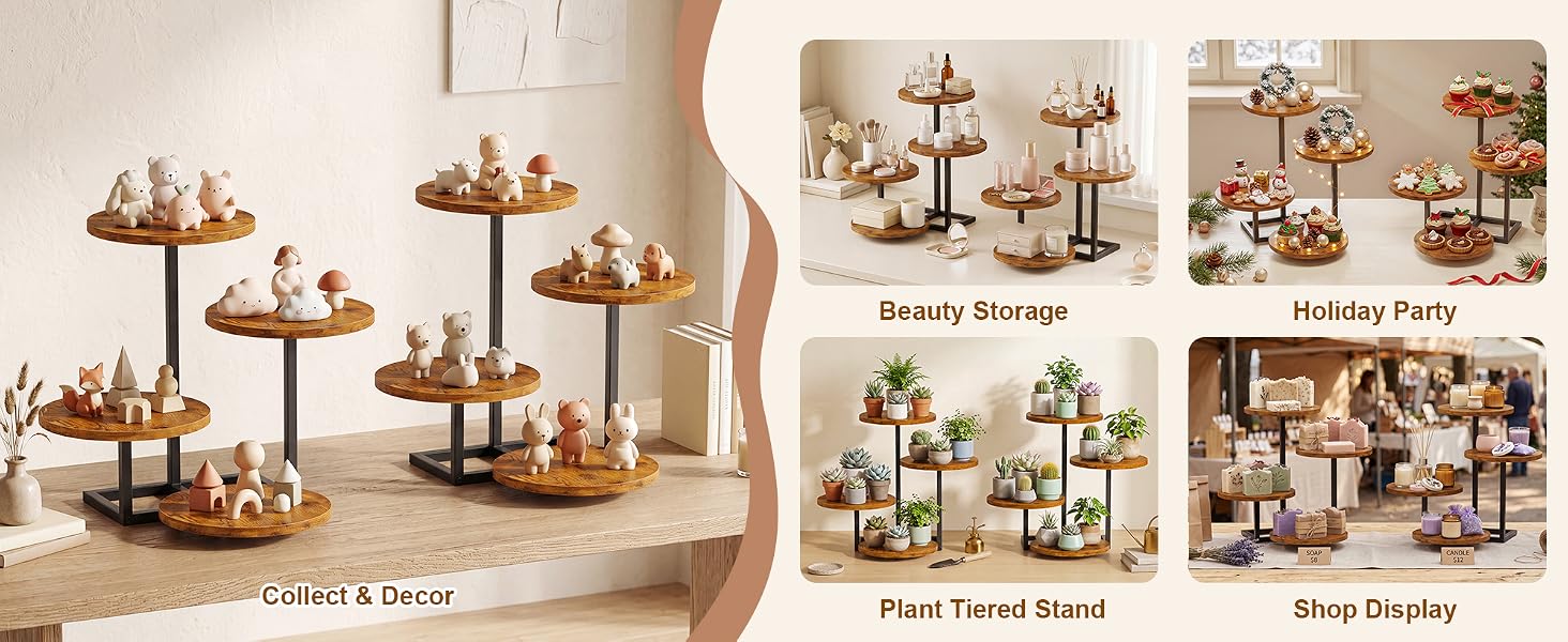 4 Tier Cupcake Tower Stand product details