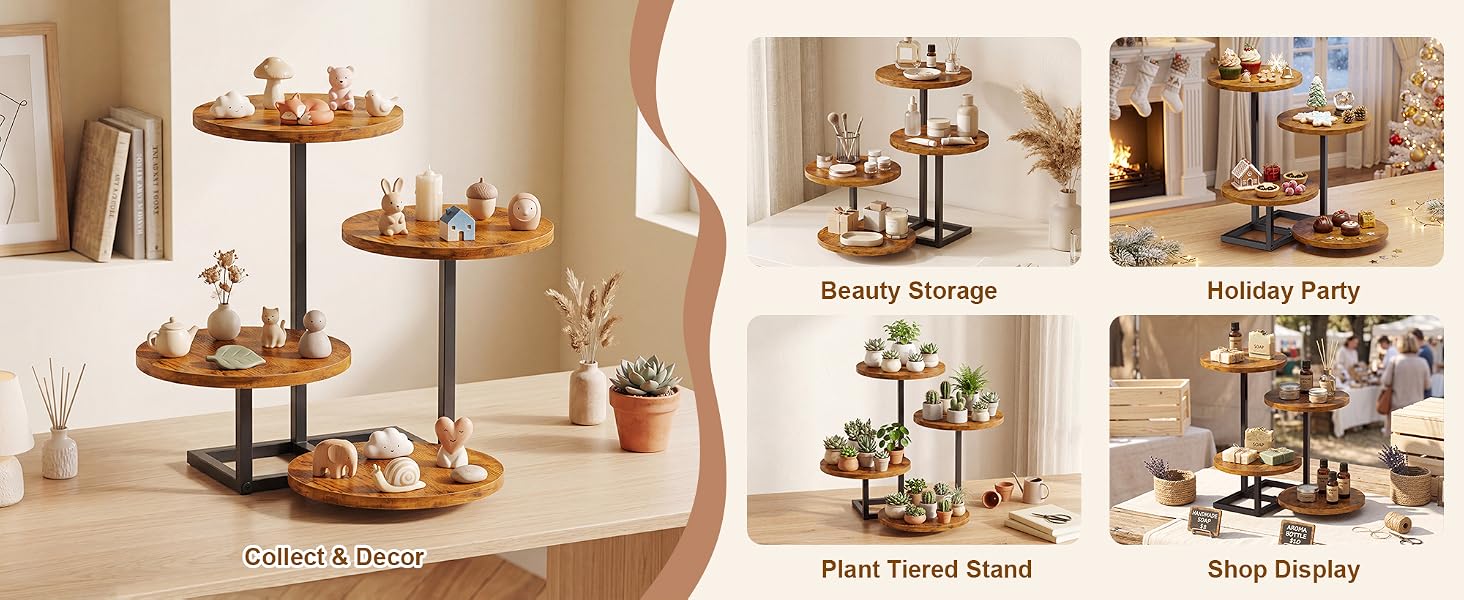 4 Tier Cupcake Stand product details