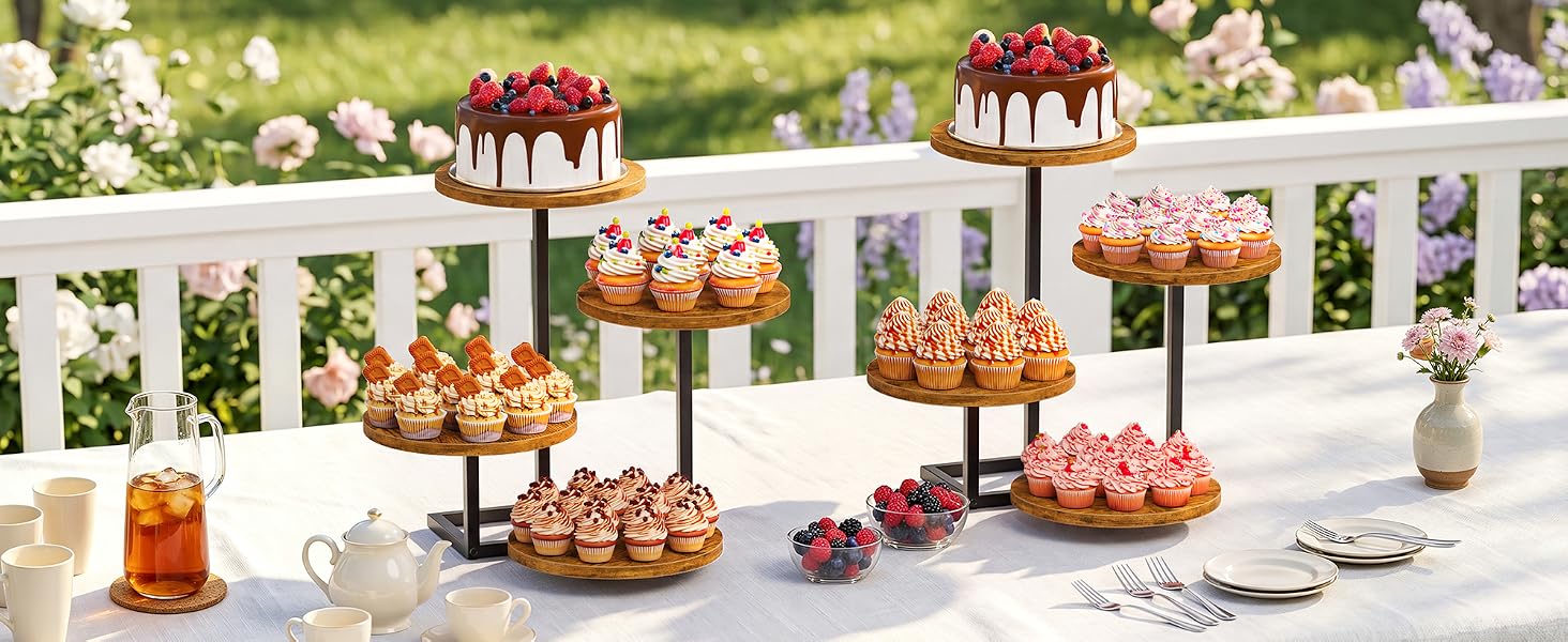 4 Tier Cupcake Stand product details