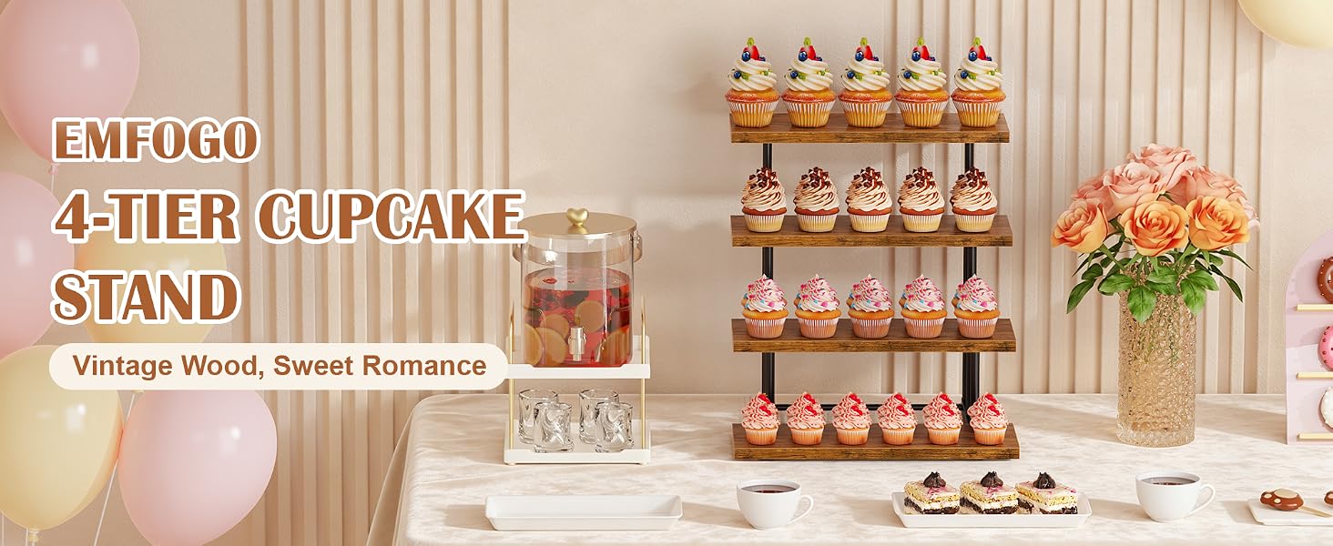 4 tier cupcake stand product details