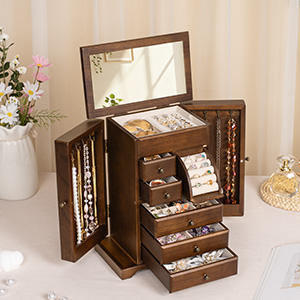wood jewelry box for women product details