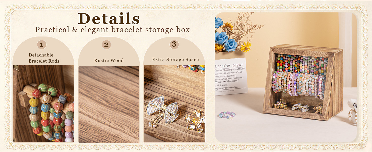 bracelet organizer product details