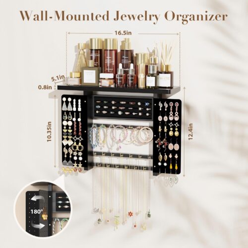 Emfogo Jewelry Organizer - Black