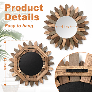 boho mirror product details