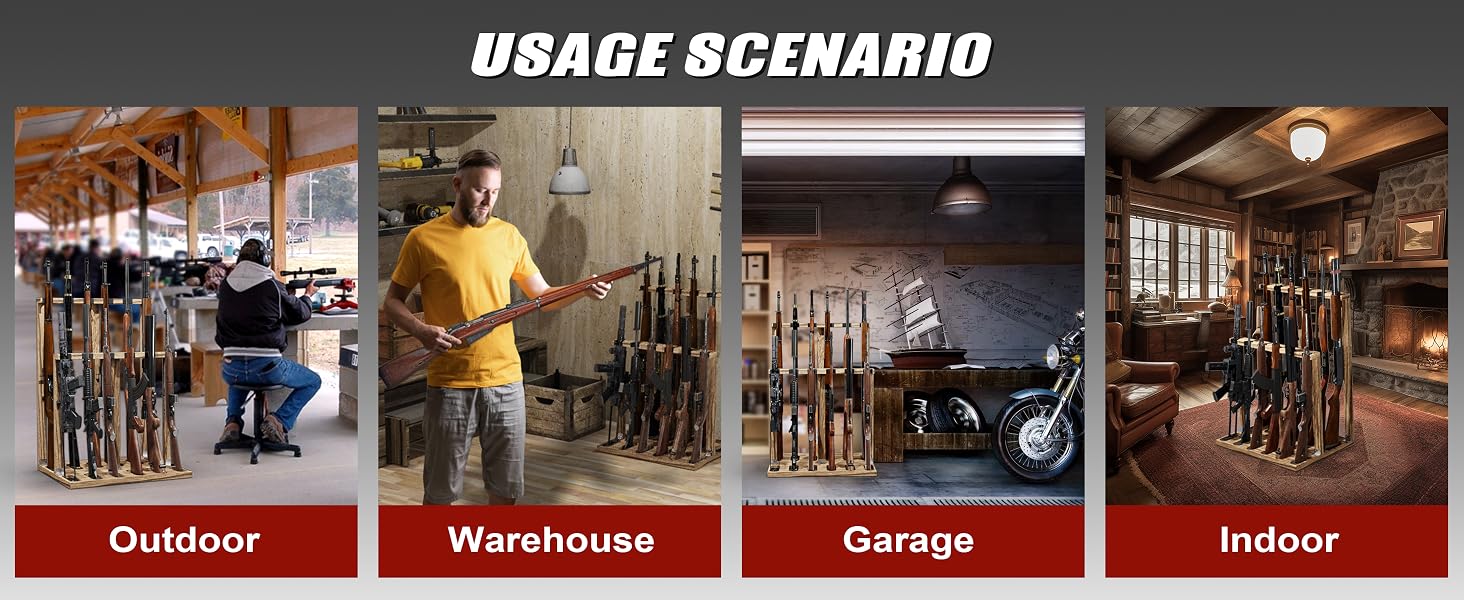 rifle stand storage and organizer product details