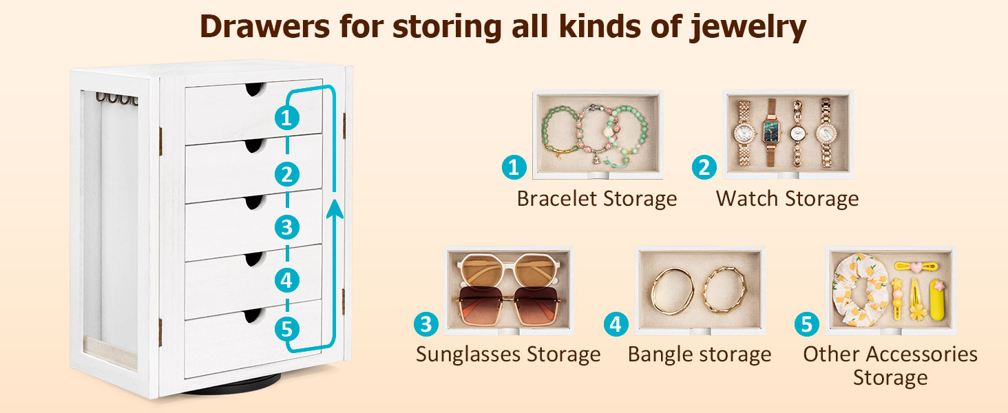 Large Jewelry Box product details