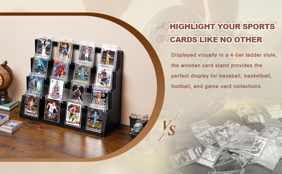 trading card display product details