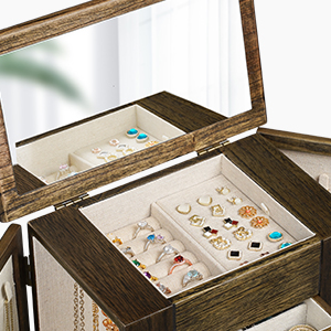 wooden jewelry box product details
