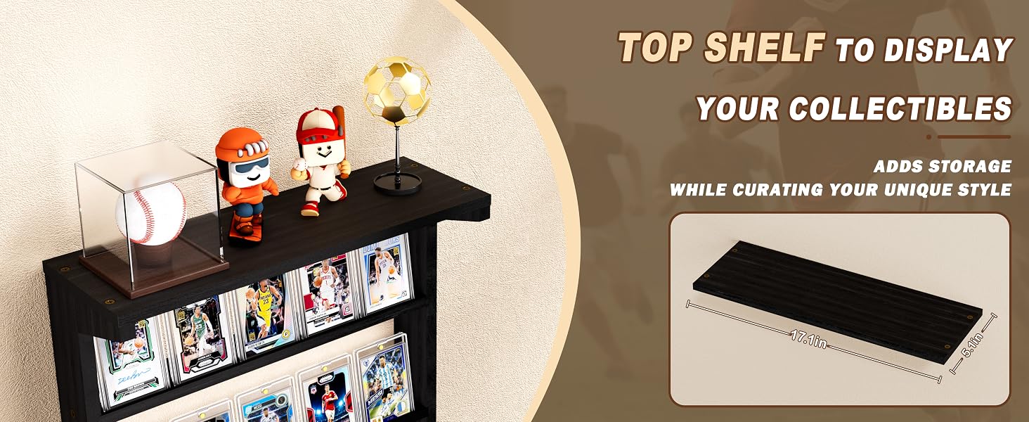 trading card display product details