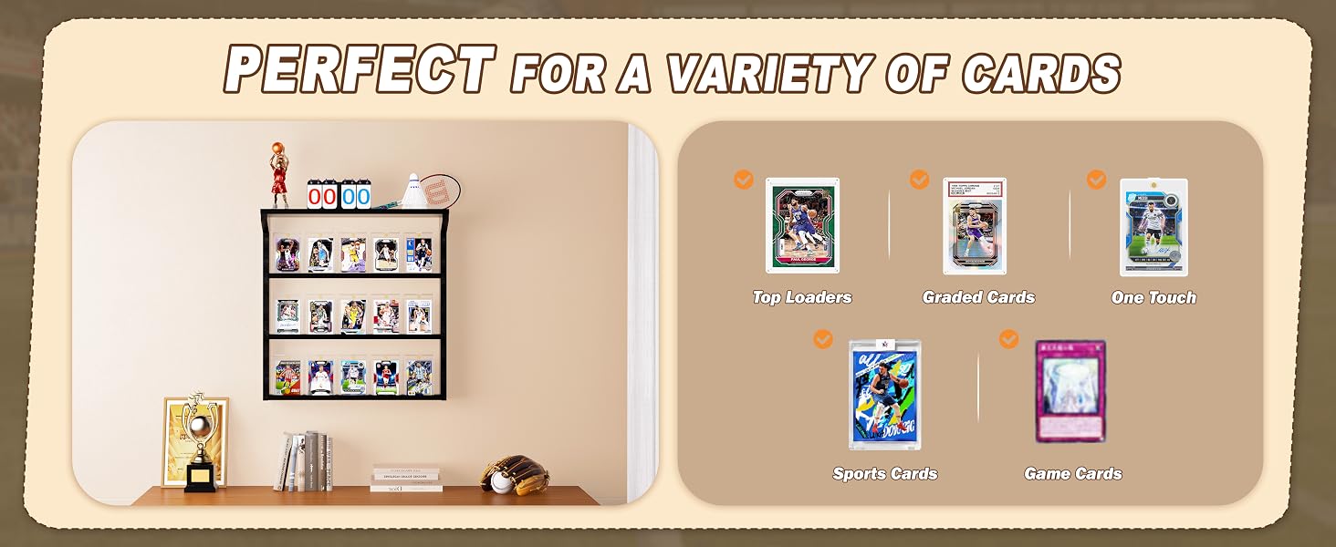 graded card display product details