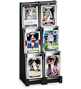 Emfogo Card Display Stand (2 Pack), Wooden 3 Tier Sports Graded Card Display, Trading Card Displa... product details