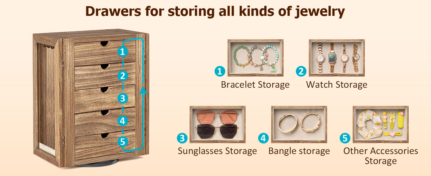 Large Jewelry Box product details