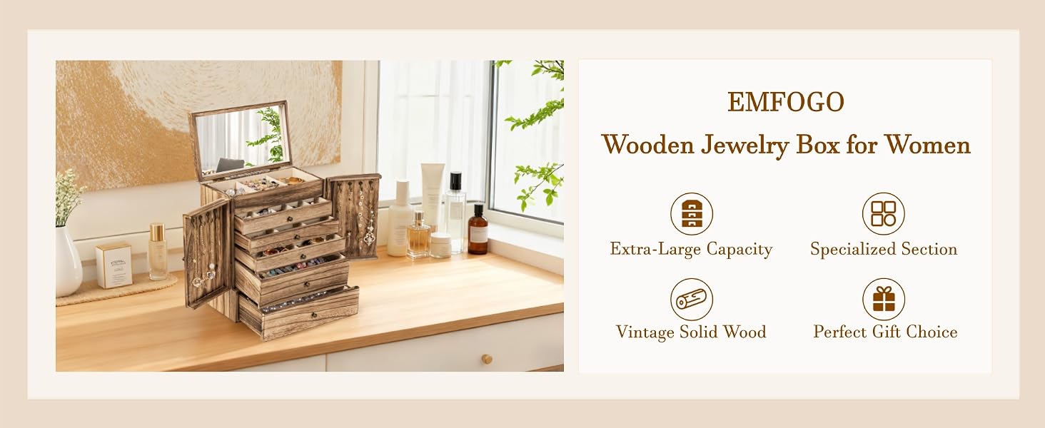 jewelry box product details