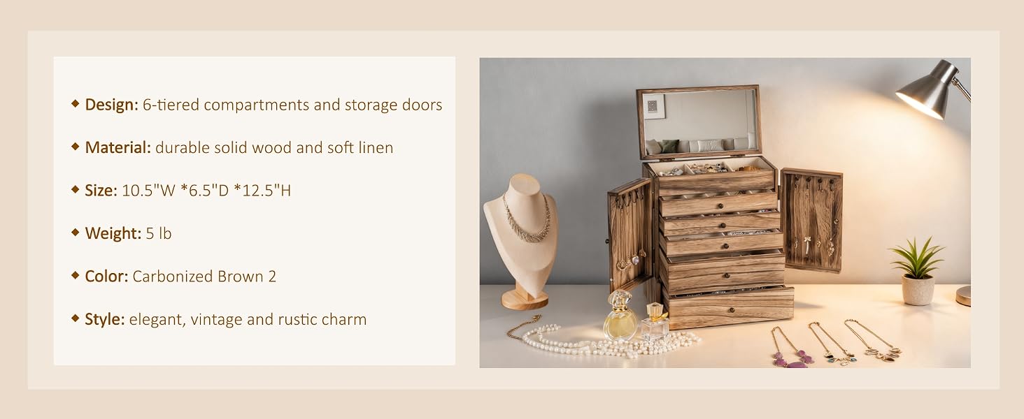 jewelry boxes for women product details