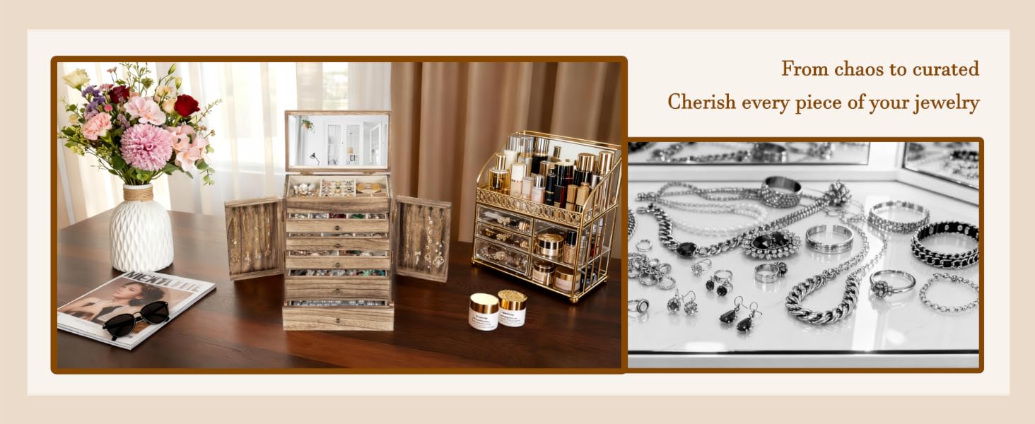wooden jewelry box product details