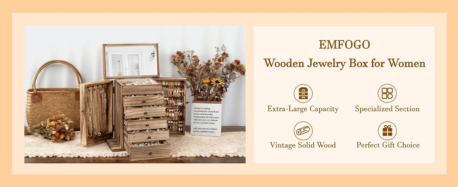 jewelry boxes for women product details