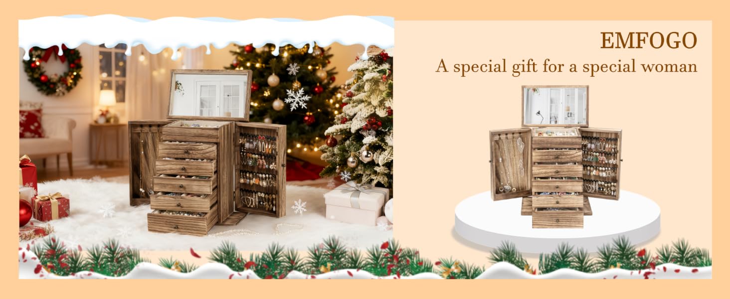 mirror with jewelry storage product details