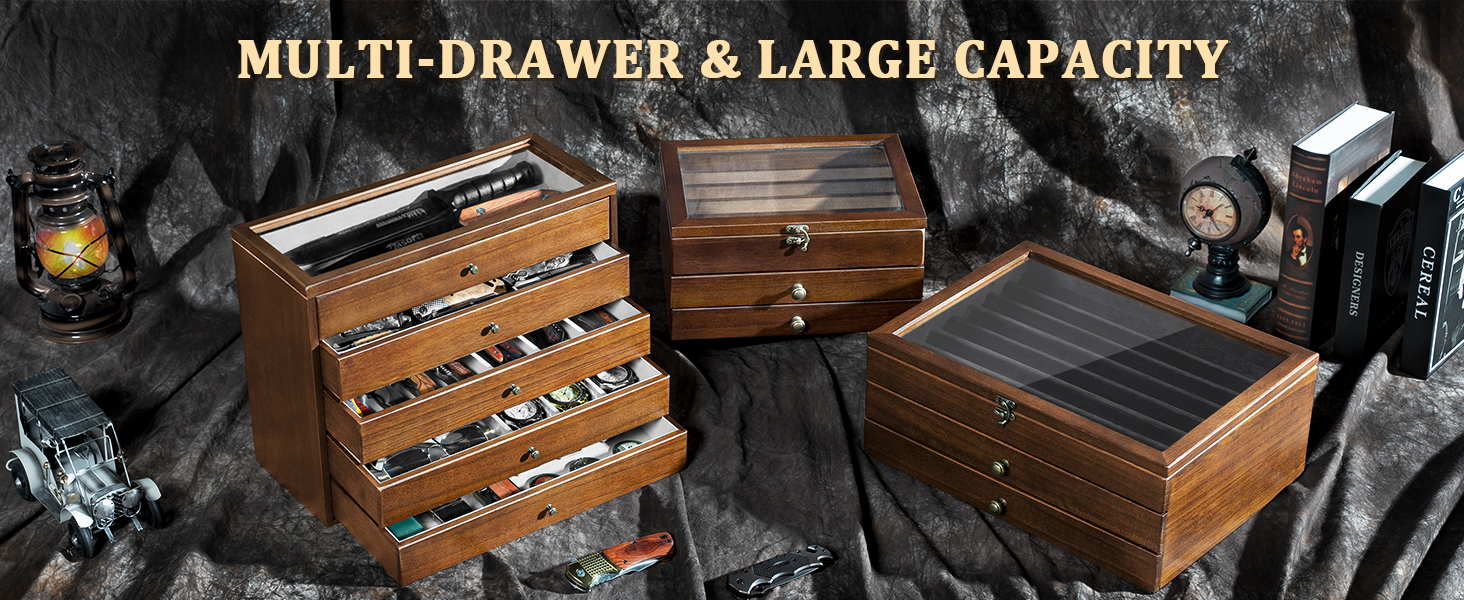 Large Knife Display Case product details