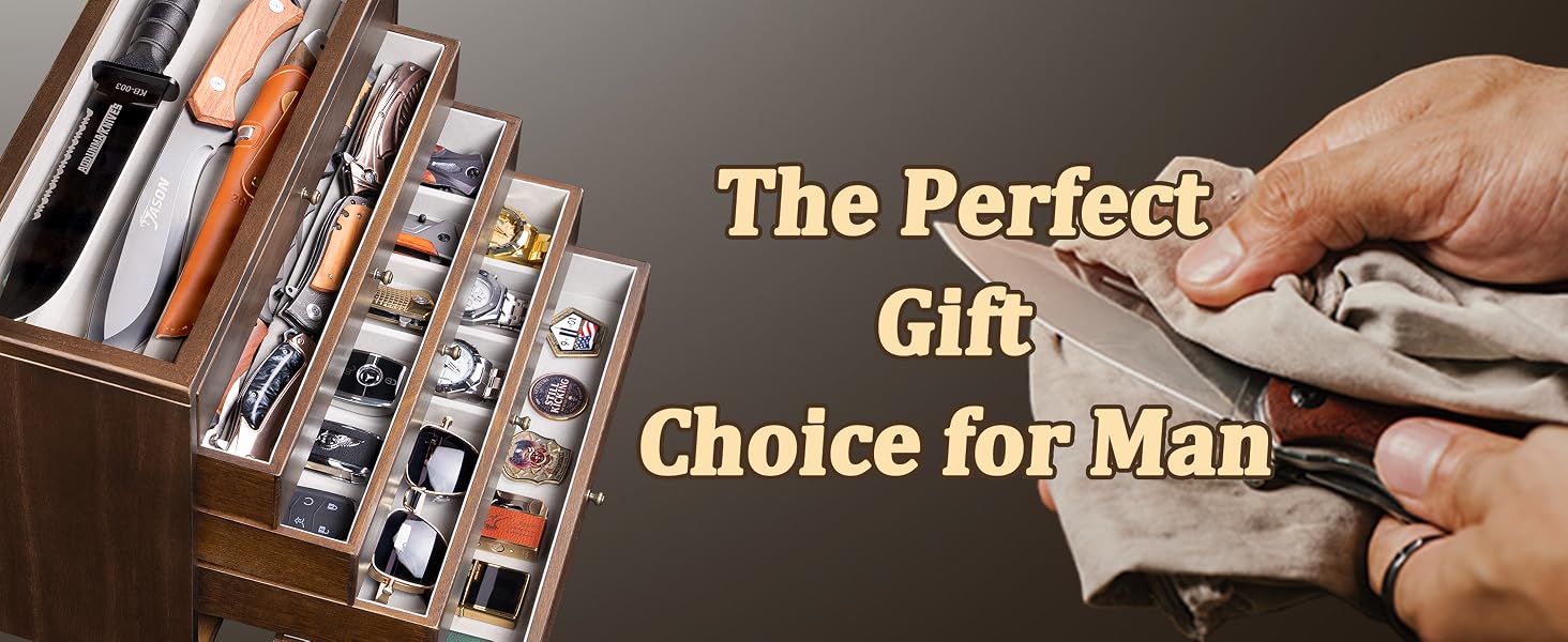 Large Knife Display Case product details