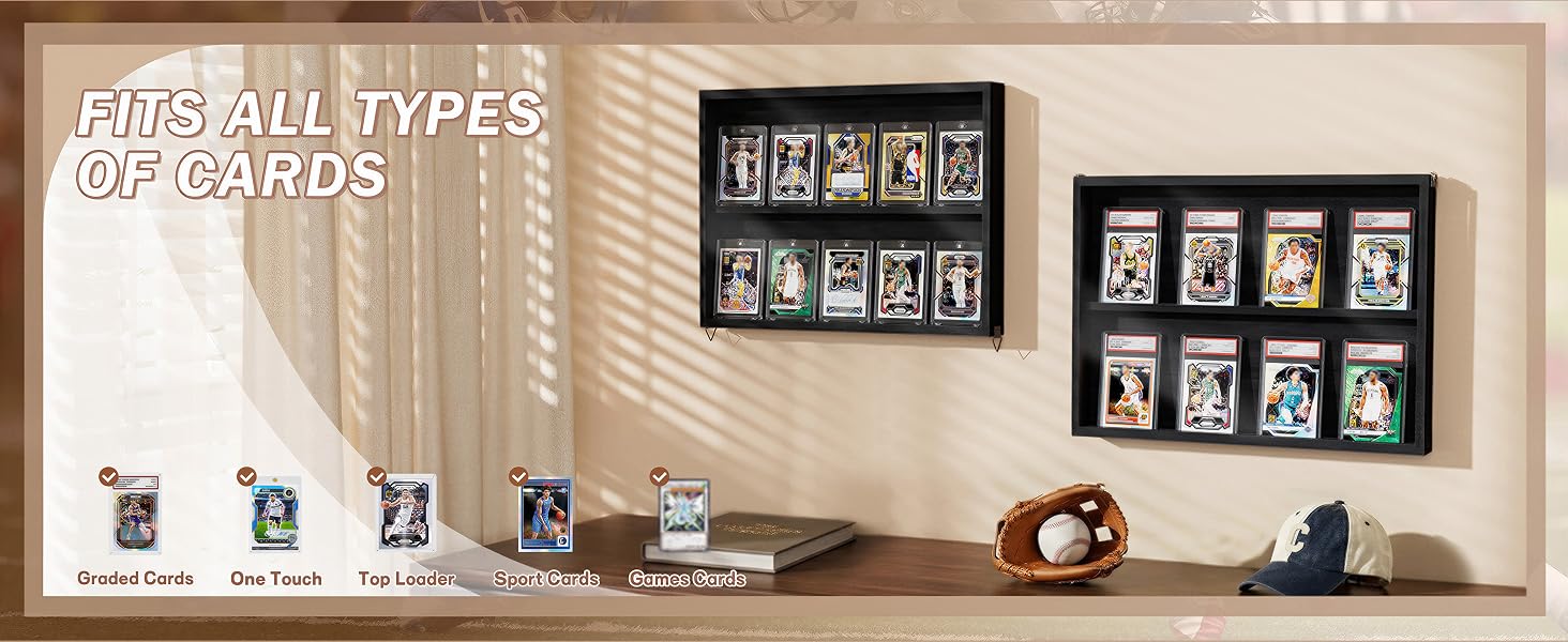 graded card display product details