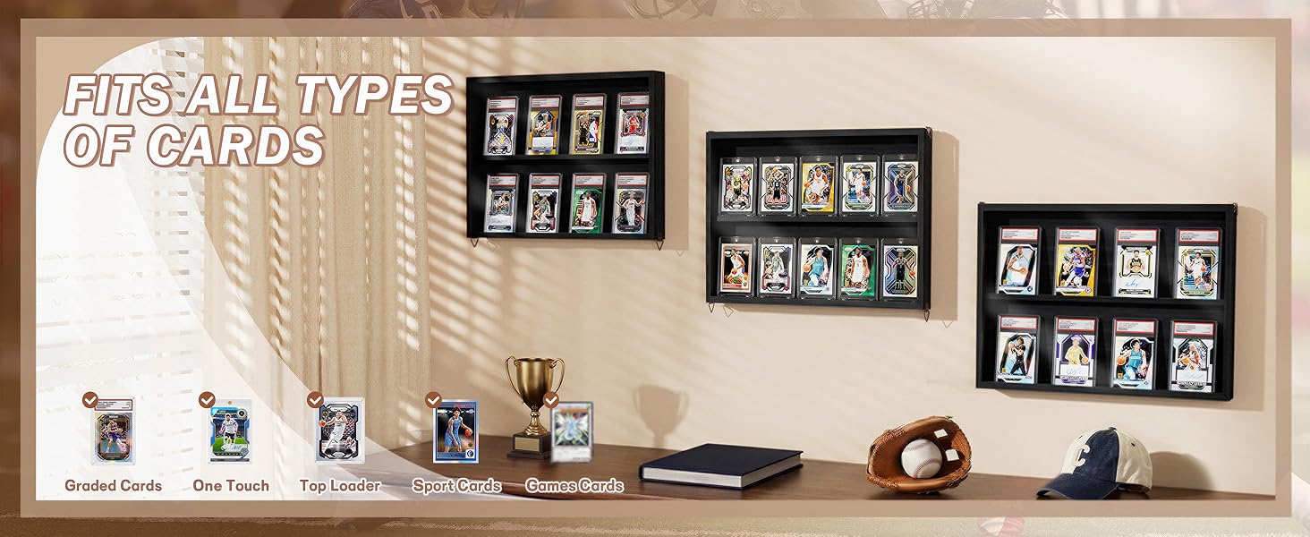 graded card display product details