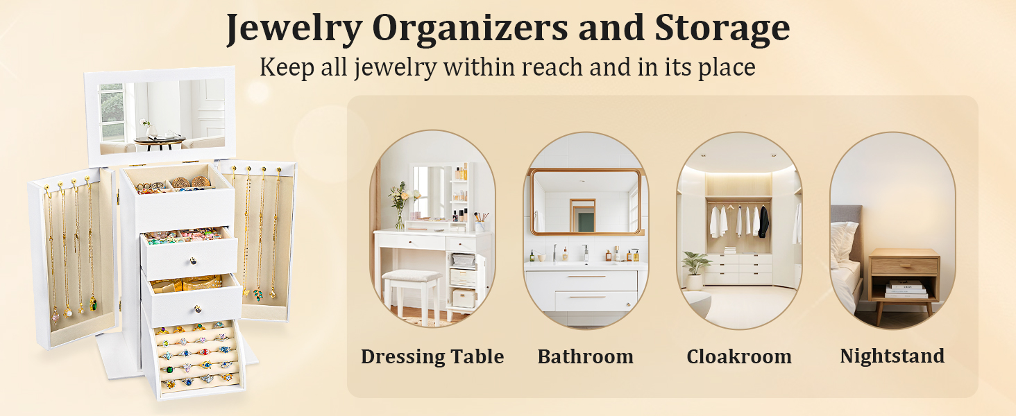 leather jewelry box product details
