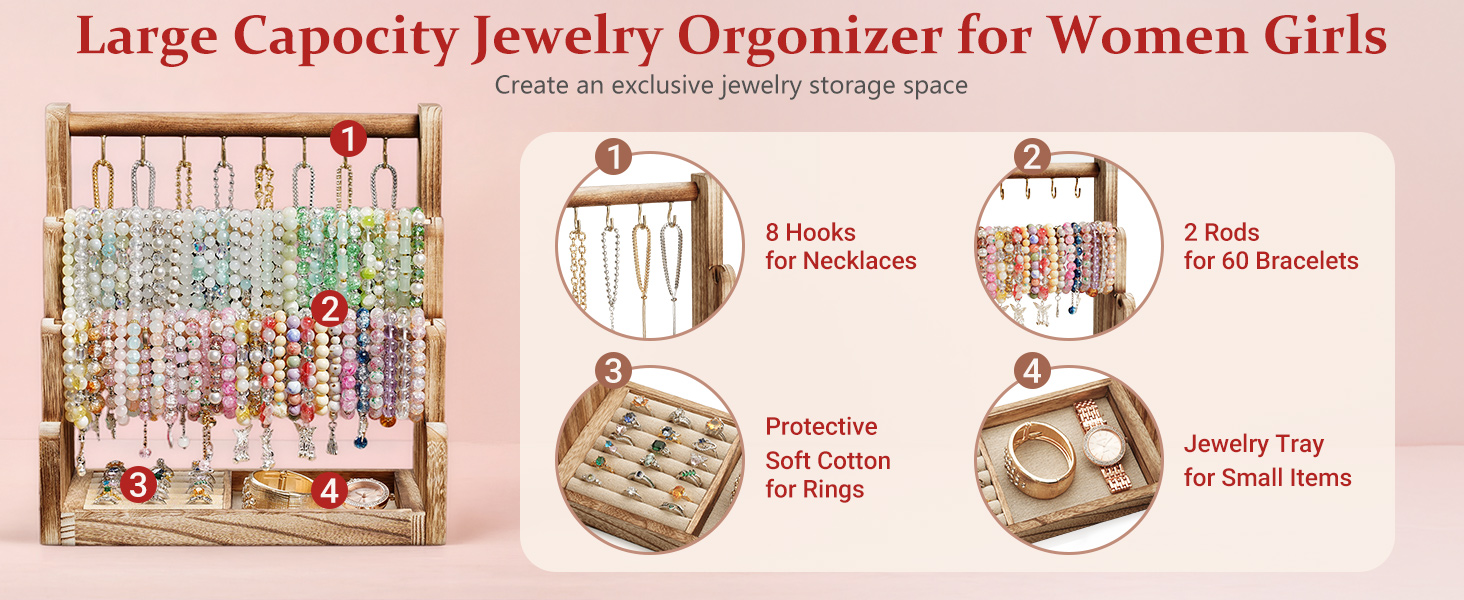 jewelry organizers and storage product details