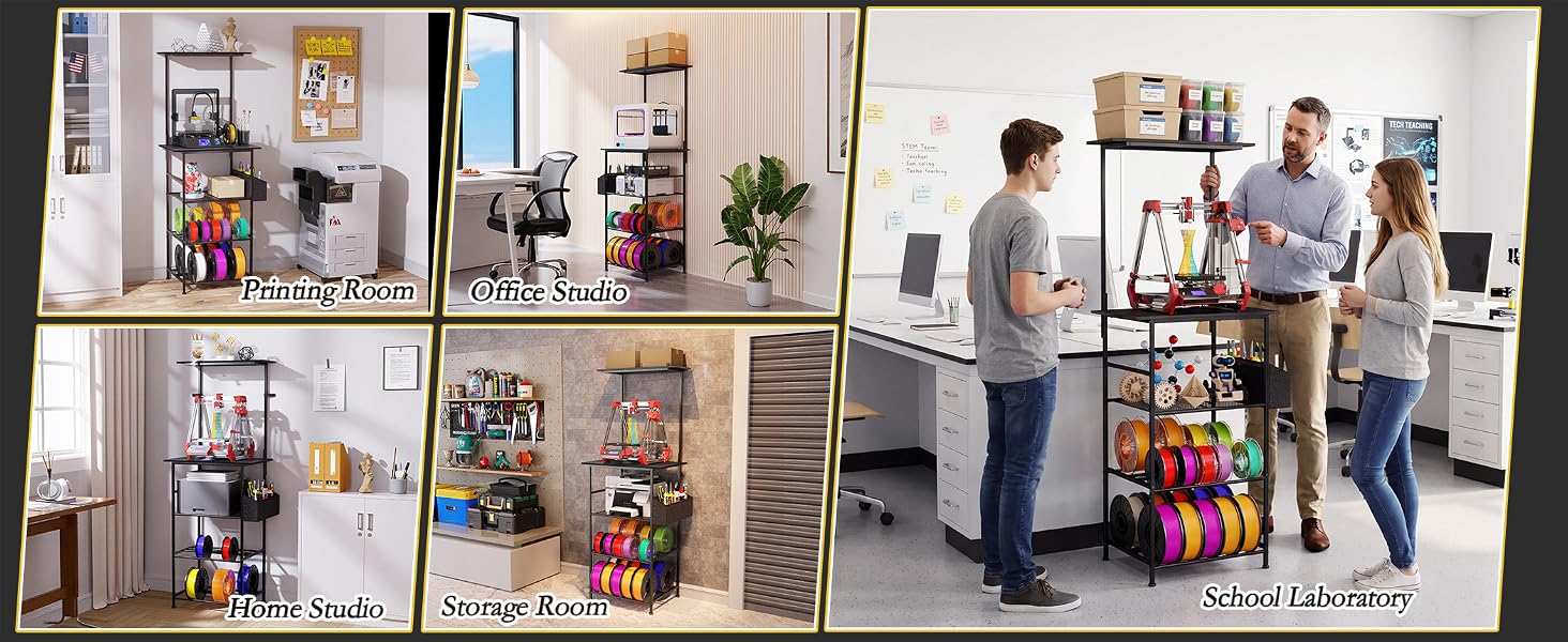 3D Printer Stand with Filament Storage product details