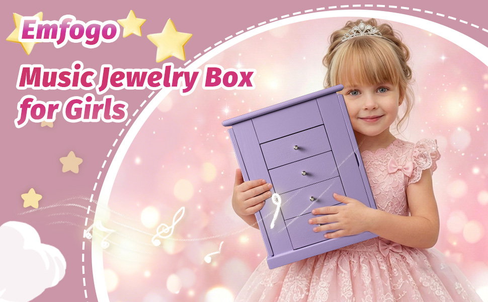 jewelry box for girls product details