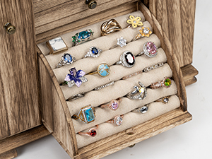 wooden jewelry box product details